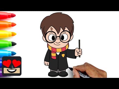 Preview of How To Draw Harry Potter