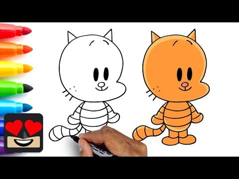 Preview of How To Draw L'il Petey | DogMan