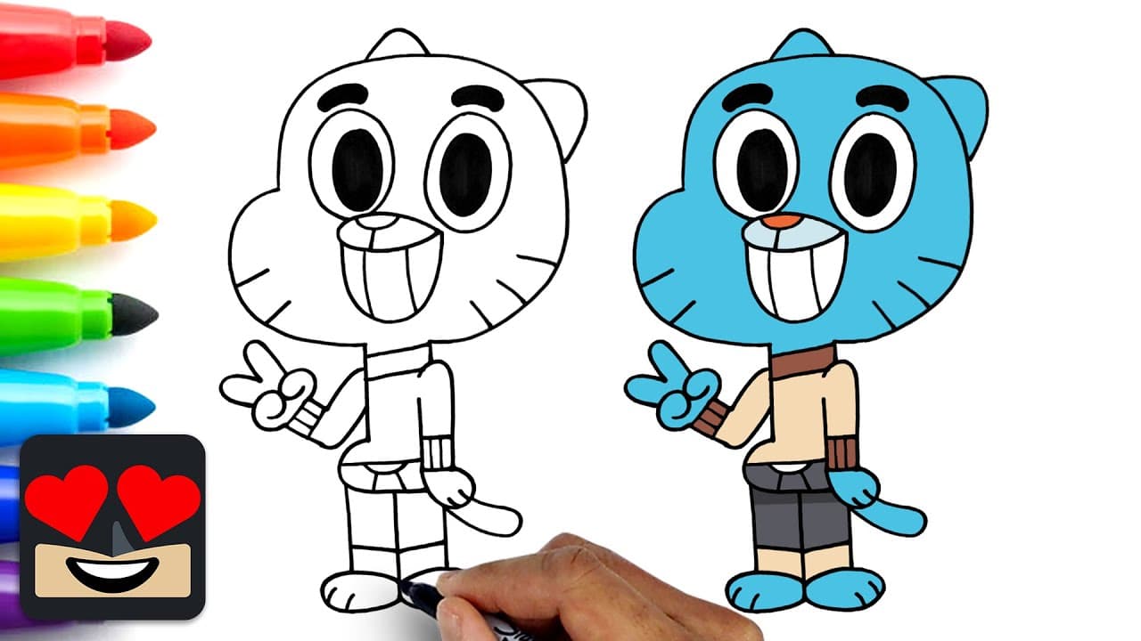 Preview of How To Draw Gumball