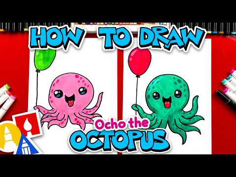 Preview of How To Draw Ocho The Octopus