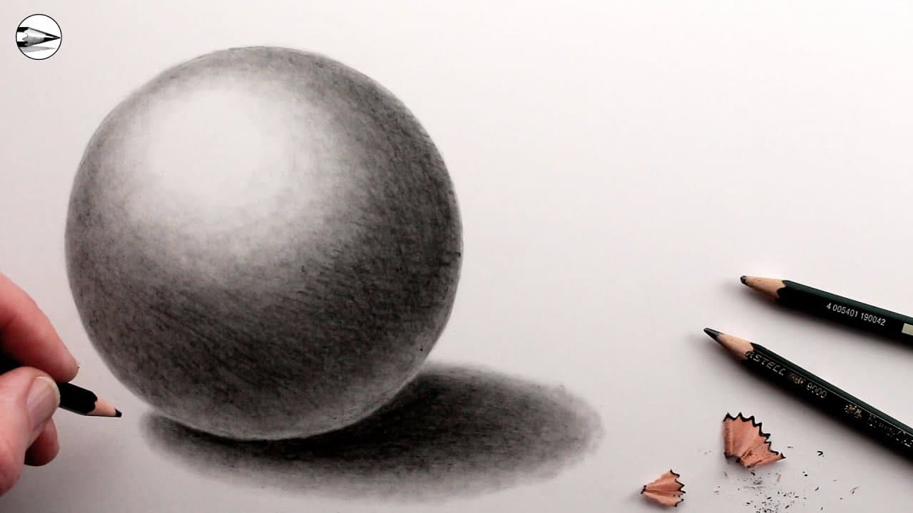 Preview of How to Draw a 3D Sphere: Shading for Beginners