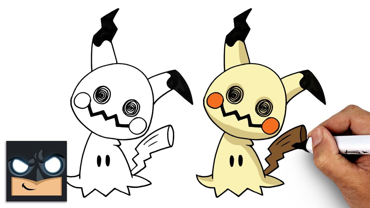 Preview of How to Draw Mimikyu | Pokemon