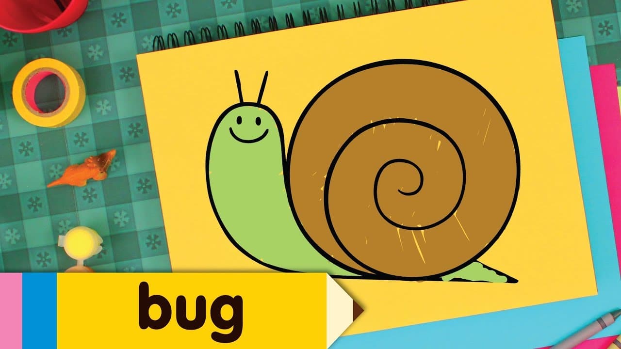 Preview of How to Draw Bugs | Simple Drawing Lesson for Kids | Step By Step