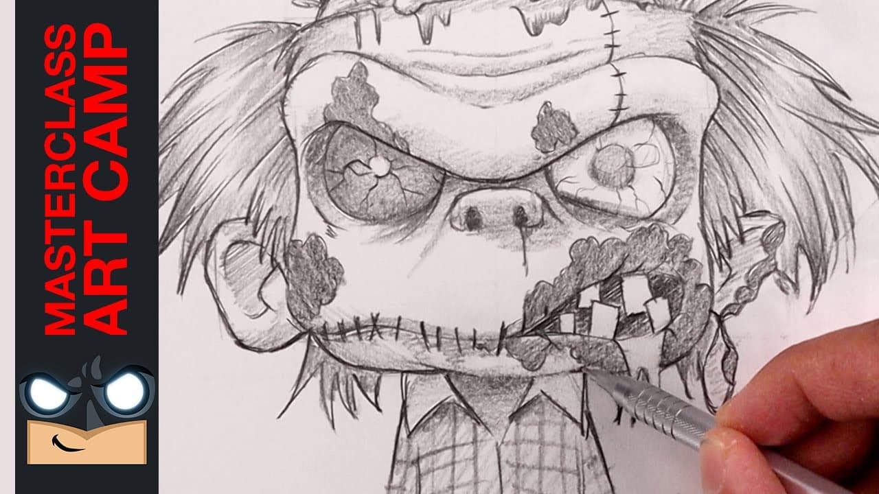 Preview of How To Draw Create Your Own Zombie | ART CAMP EP.5