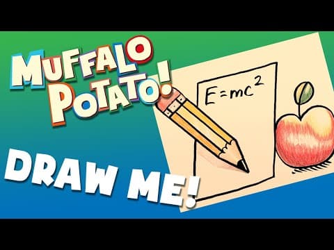 Preview of How To Draw BACK TO SCHOOL with MUFFALO POTATO