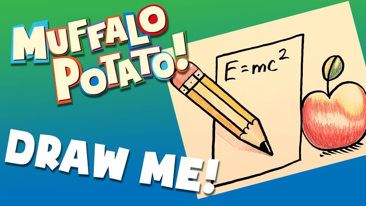 Preview of How To Draw BACK TO SCHOOL with MUFFALO POTATO