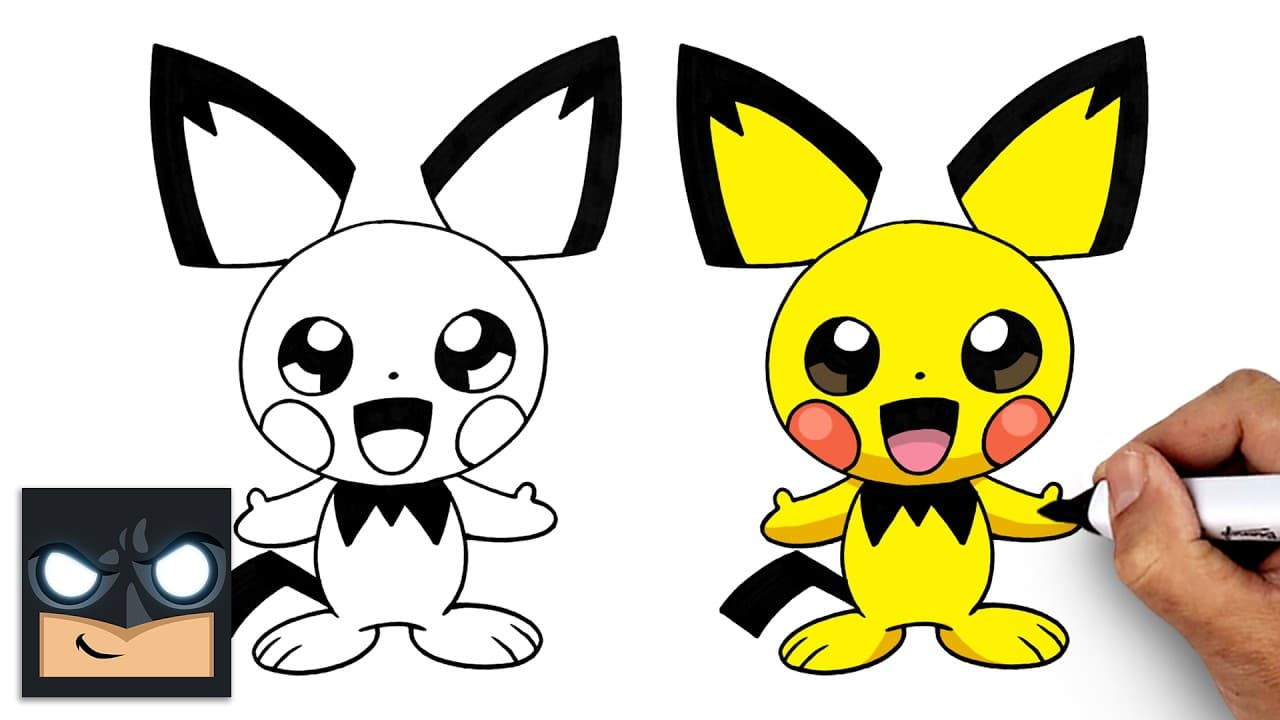 Preview of How to Draw Pichu | Pokemon