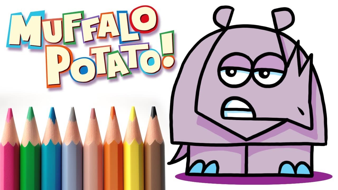 Preview of How to Draw Cute Animals: Rhino