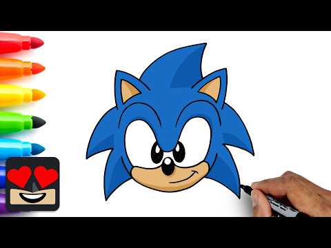 Preview of How To Draw Sonic the Hedgehog