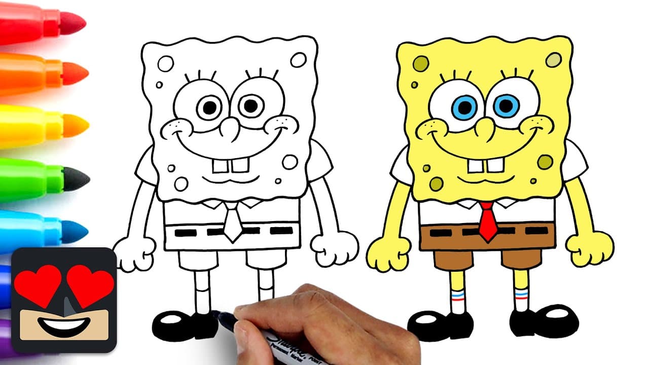 Preview of How To Draw Spongebob Squarepants