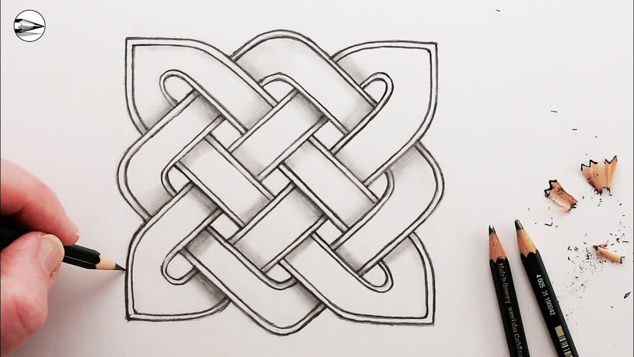 Preview of How to Draw a Celtic Knot: Step-by-Step Tutorial