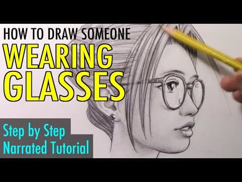 Preview of How to Draw Someone Wearing Glasses