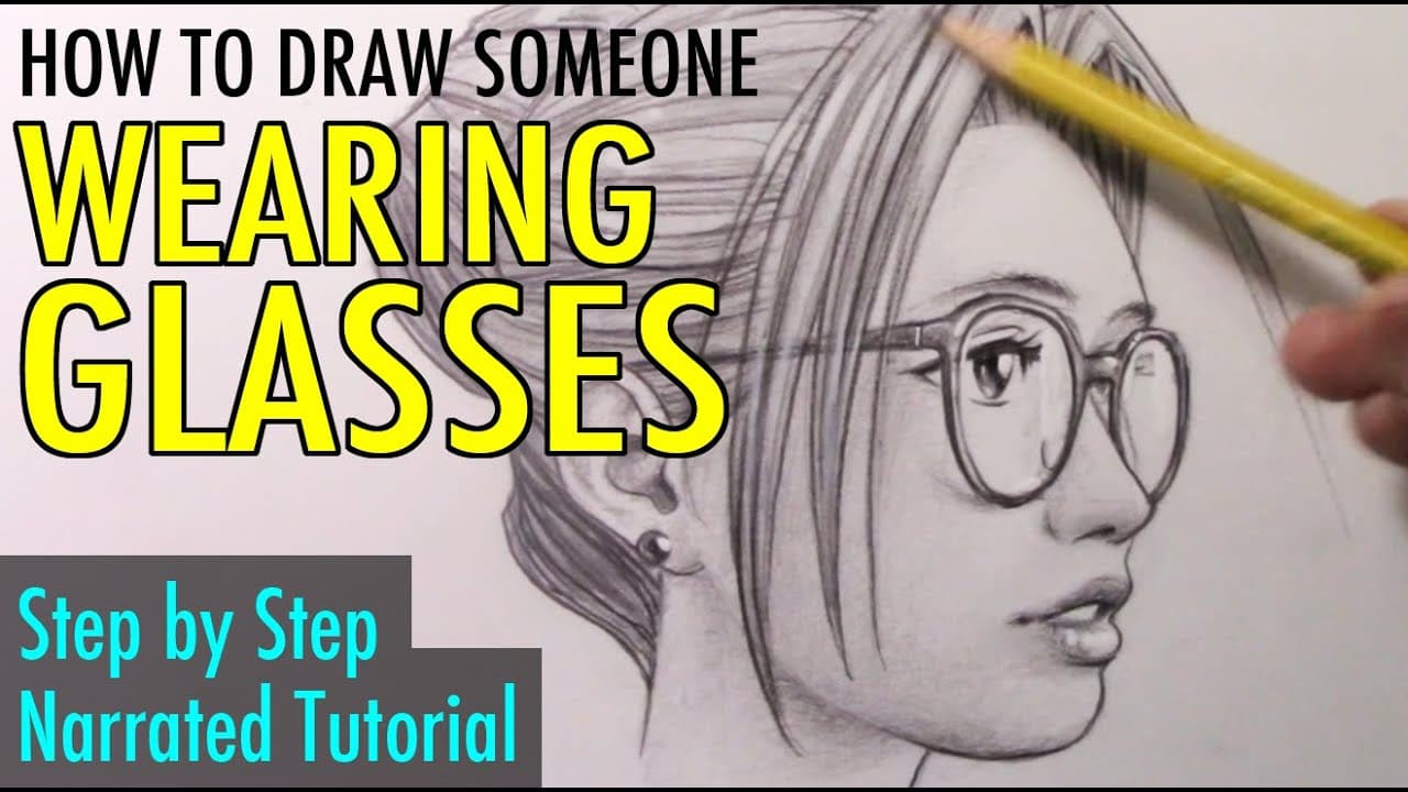 Preview of How to Draw Someone Wearing Glasses