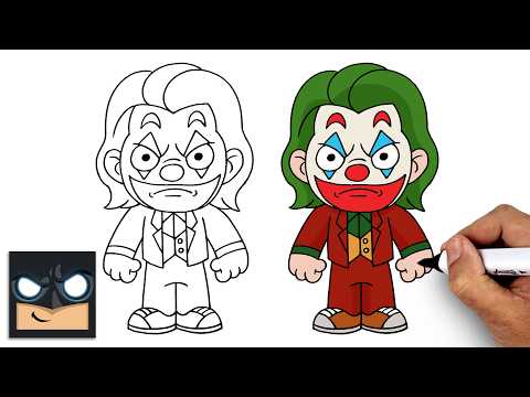 Preview of How to Draw the Joker | Step-by-Step Drawing Tutorial