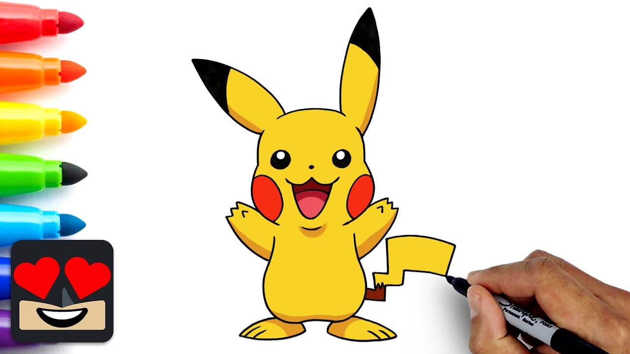 Preview of How To Draw Pikachu | Pokemon