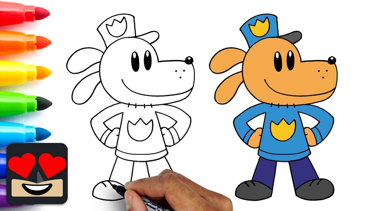 Preview of How To Draw Dogman