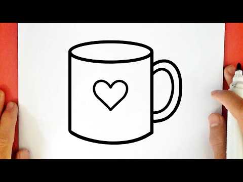Preview of How to draw a CUTE MUG