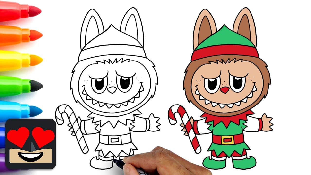 Preview of How To Draw Labubu Elf