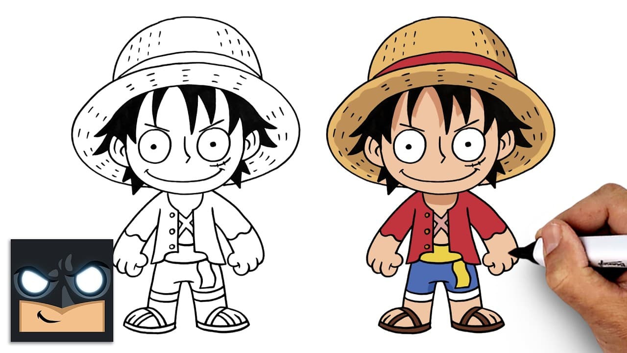 Preview of How to Draw Luffy | One Piece