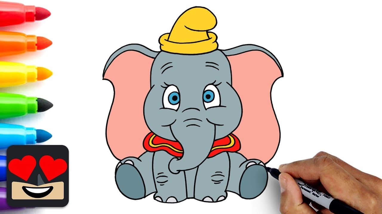 Preview of How To Draw Dumbo