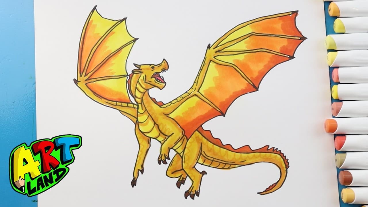 Preview of How to Draw Sunny | Wings of Fire