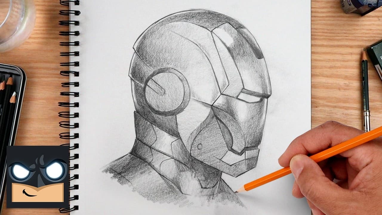 Preview of How to Draw Iron Man | Sketch Saturday