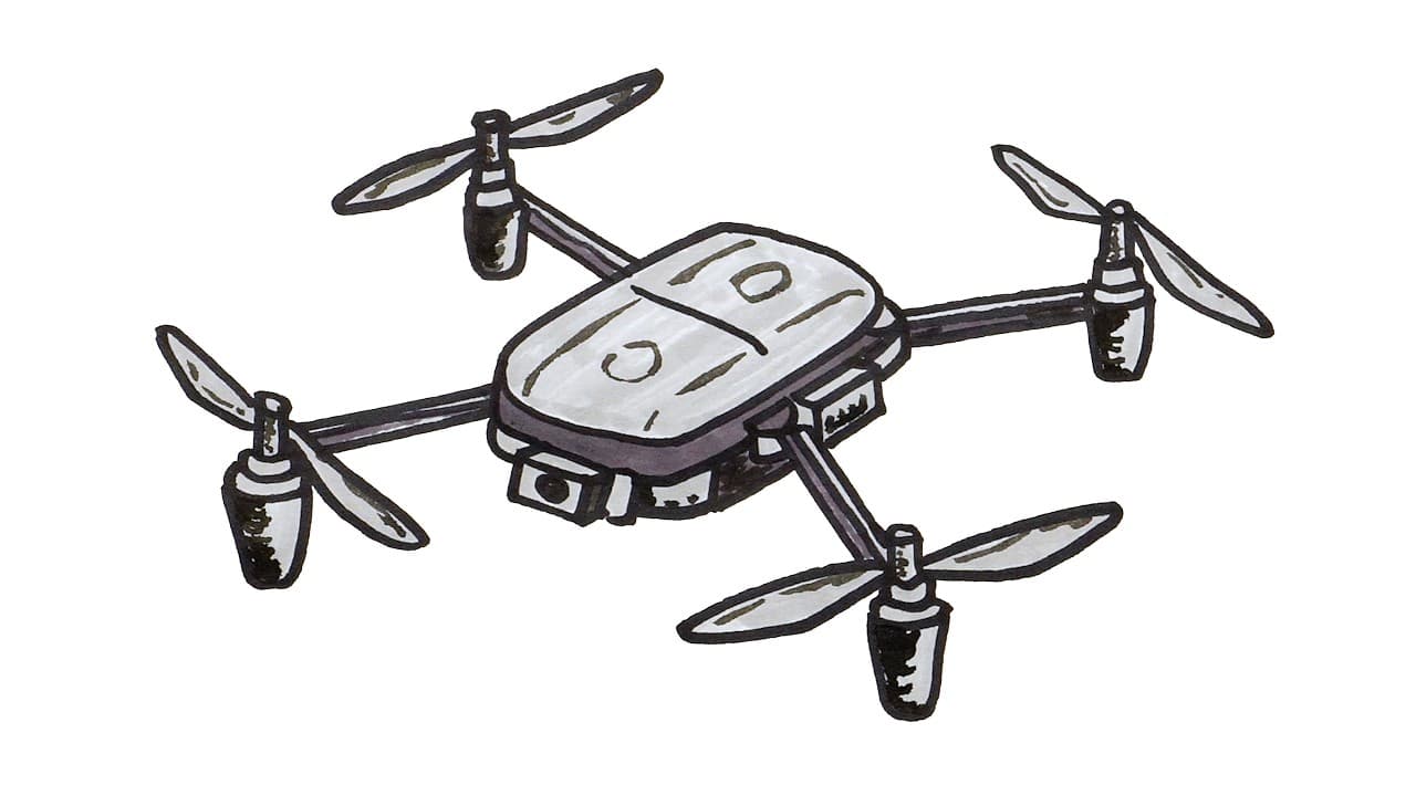 Preview of How To Draw A Drone | Step-by-Step Tutorial!