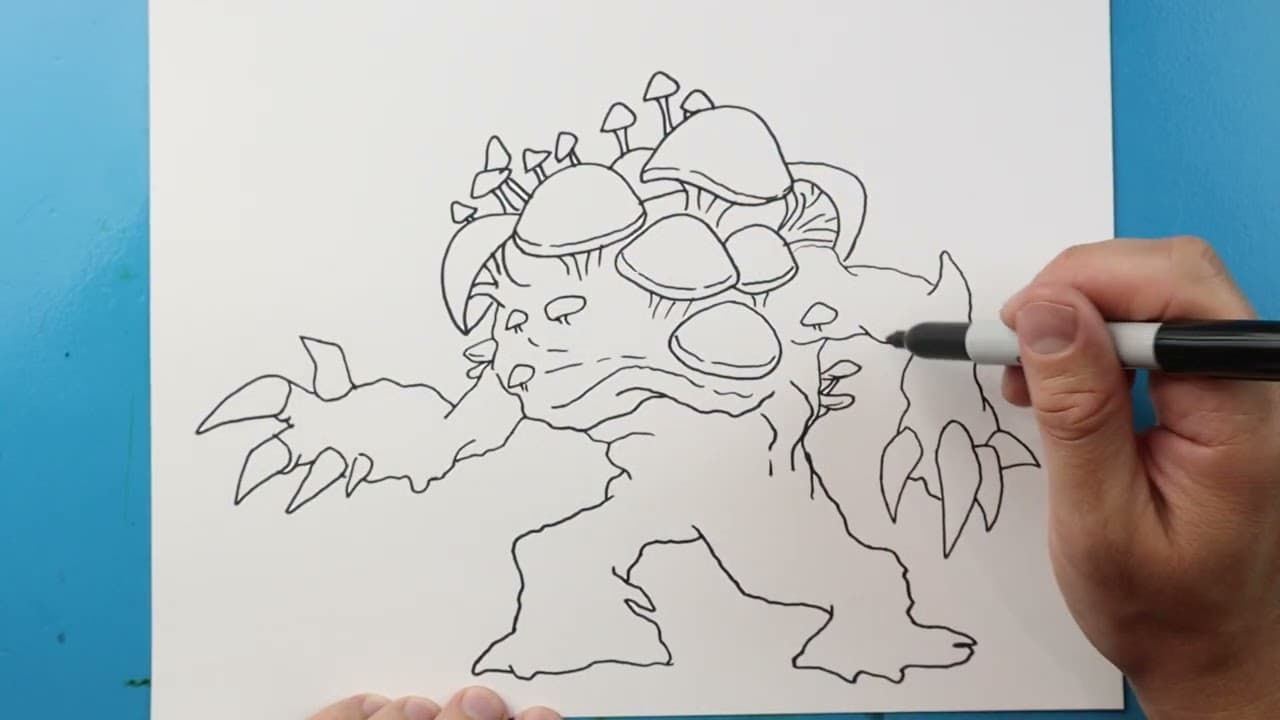 Preview of How to Draw Titanus Yuggoth