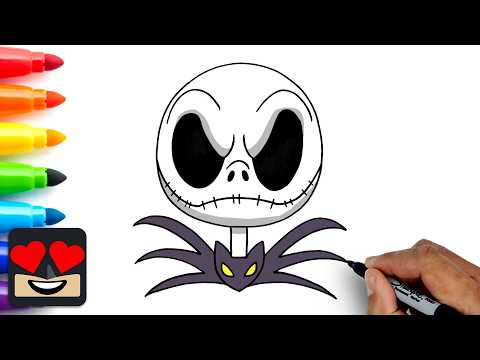 Preview of How To Draw Jack Skellington