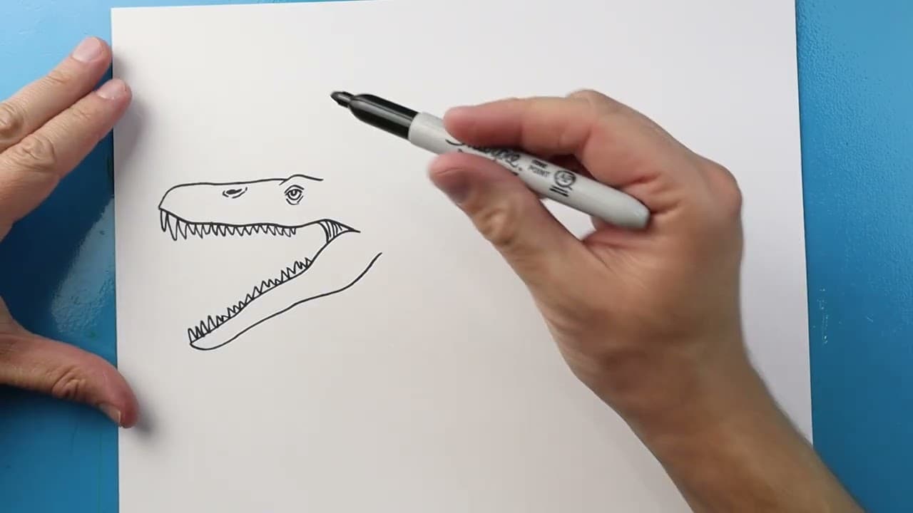 Preview of How to Draw a Liopleurodon
