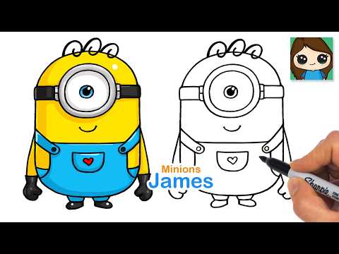 Preview of How to Draw James | Minion & Monsters