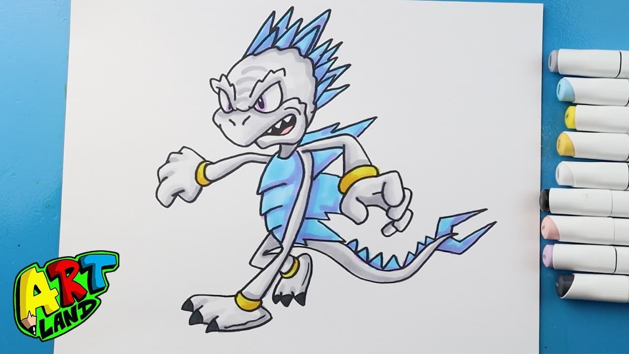 Preview of How to Draw Shimo Sonic