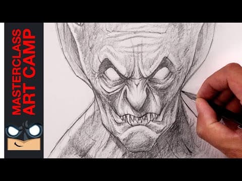 Preview of How To Draw Dracula | The Last Voyage of the Demeter | ART CAMP EP.2