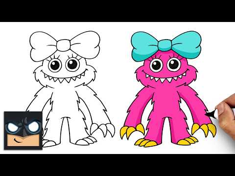 Preview of How to Draw Betsy Bites | Poppy Playtime