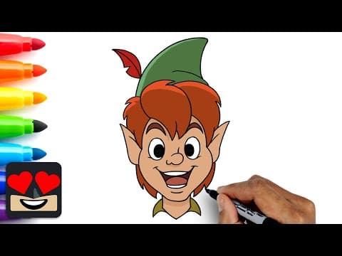 Preview of How To Draw Peter Pan | Beginner Drawing Tutorial (Step-by-Step)
