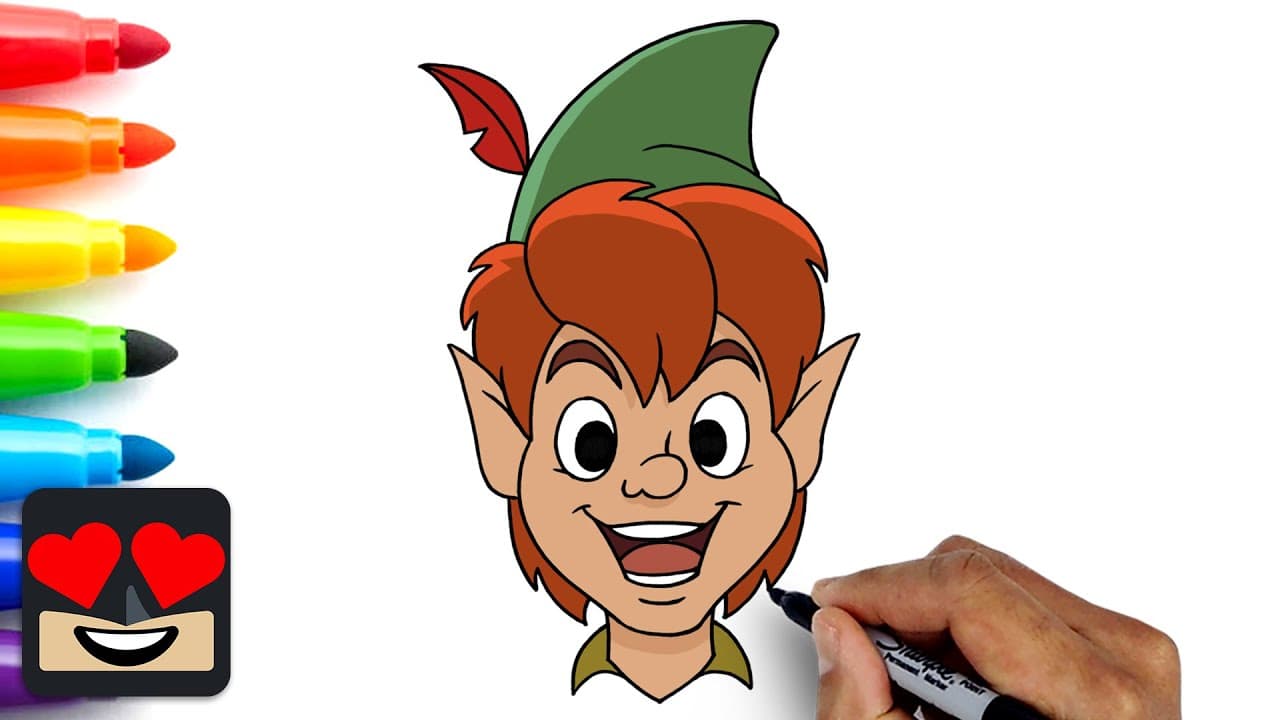Preview of How To Draw Peter Pan | Beginner Drawing Tutorial (Step-by-Step)