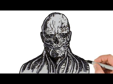Preview of How to Draw Vecna | Stranger Things | Step-by-Step Art Tutorial!