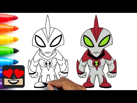 Preview of How To Draw Way Big | Ben 10