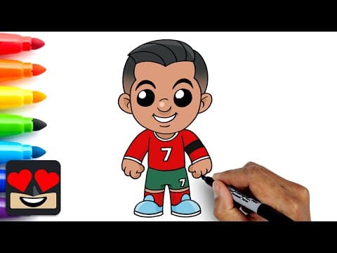 Preview of How To Draw Cristiano Ronaldo