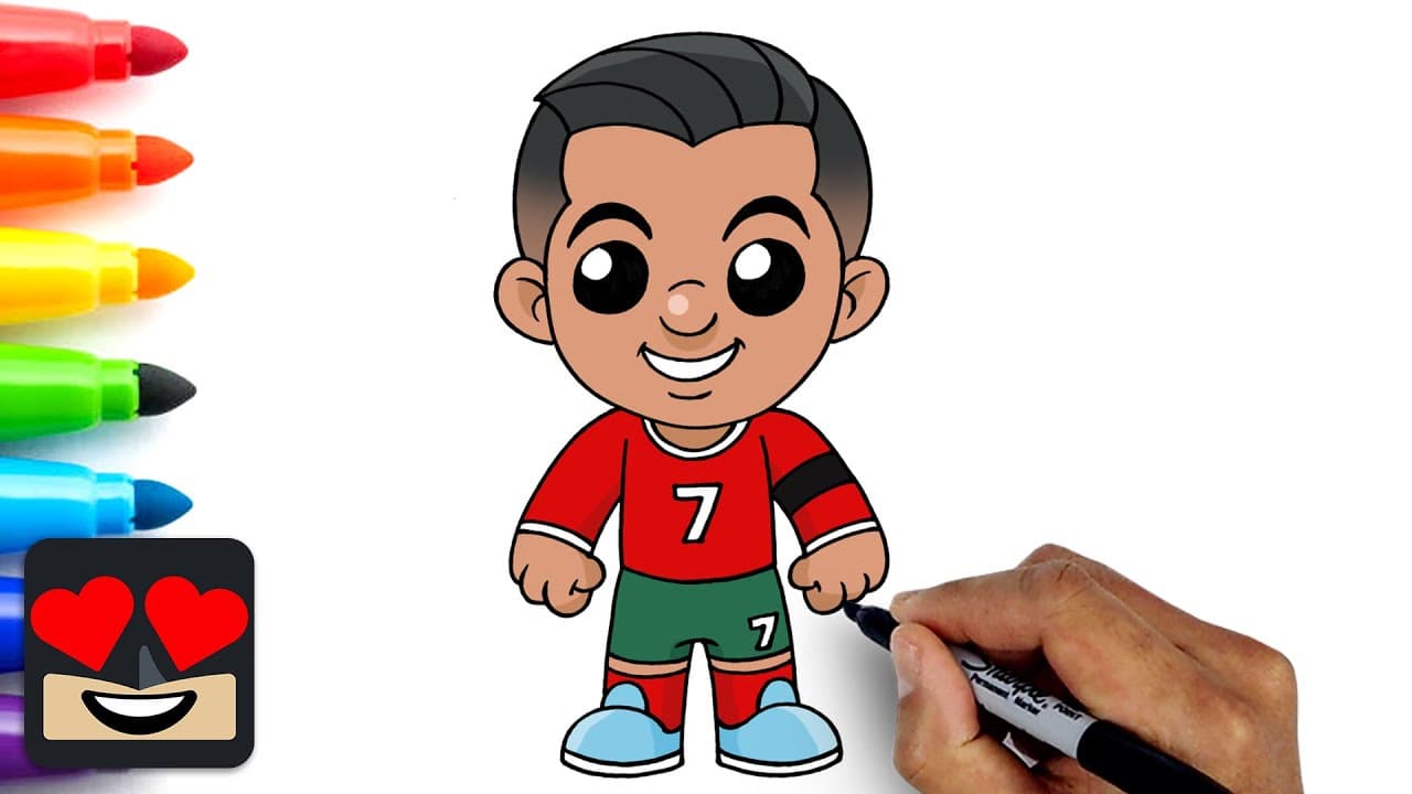 Preview of How To Draw Cristiano Ronaldo