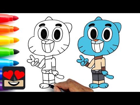 Preview of How To Draw Gumball
