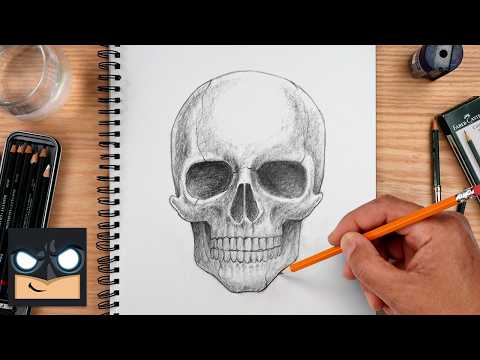 Preview of How to Draw Human Skull | Sketch Saturday