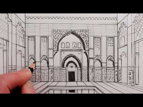 Preview of How to Draw Detailed Architecture from Basic Shapes: Narrated Perspective Drawing
