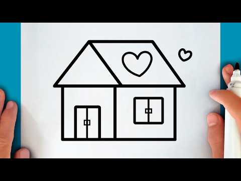 Preview of How to draw a CUTE HOUSE