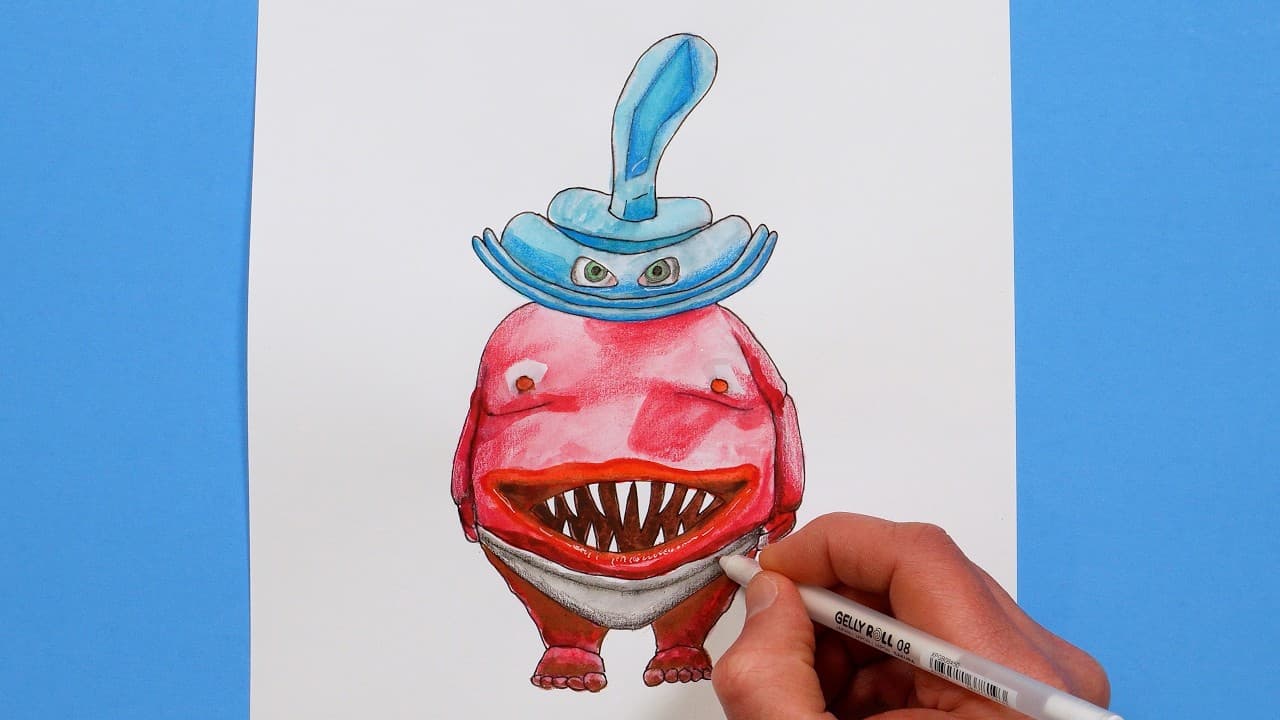 Preview of How to Draw Binky Drinky | Step-by-Step Tutorial!