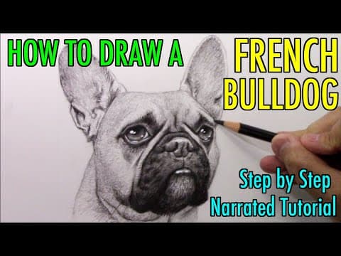 Preview of How to Draw a FRENCH BULLDOG