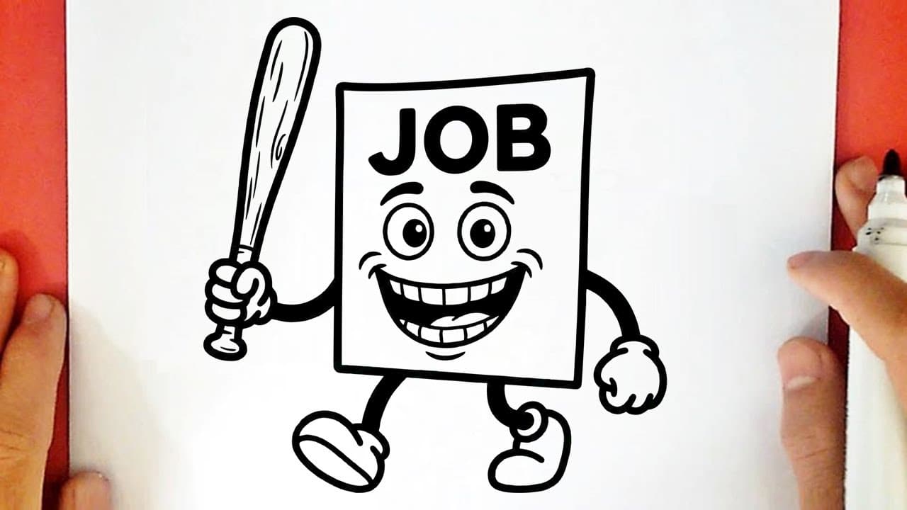 Preview of HOW TO DRAW JOB JOB JOB SAHUR | ITALIAN BRAINROT
