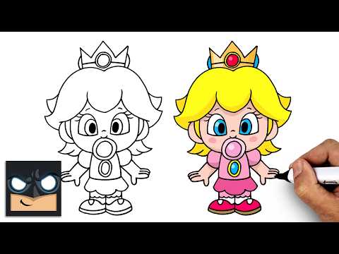 Preview of How to Draw Baby Peach | Super Mario