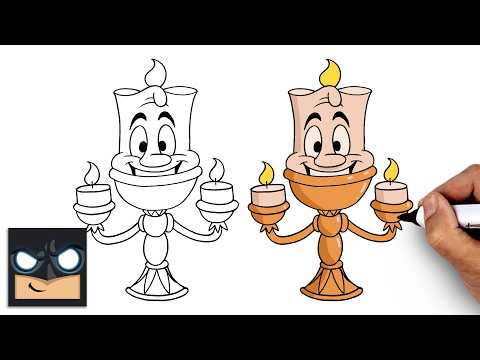 Preview of How to Draw Lumiere | Beauty and the Beast