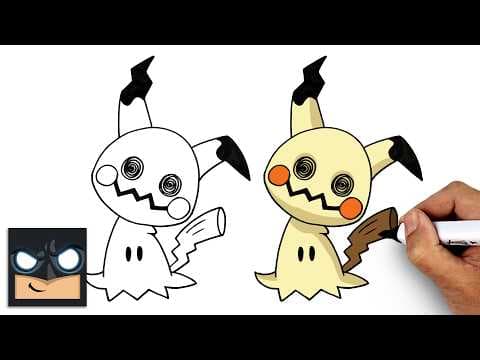 Preview of How to Draw Mimikyu | Pokemon